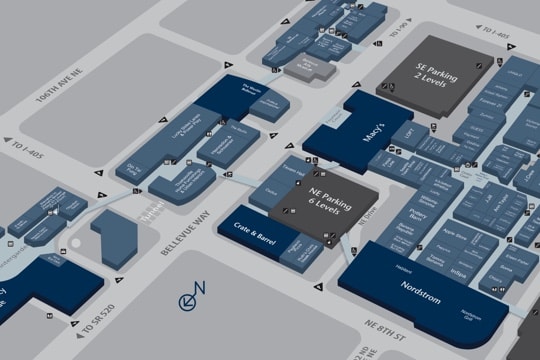 Bellevue Square Mall Map Gadgets 2018