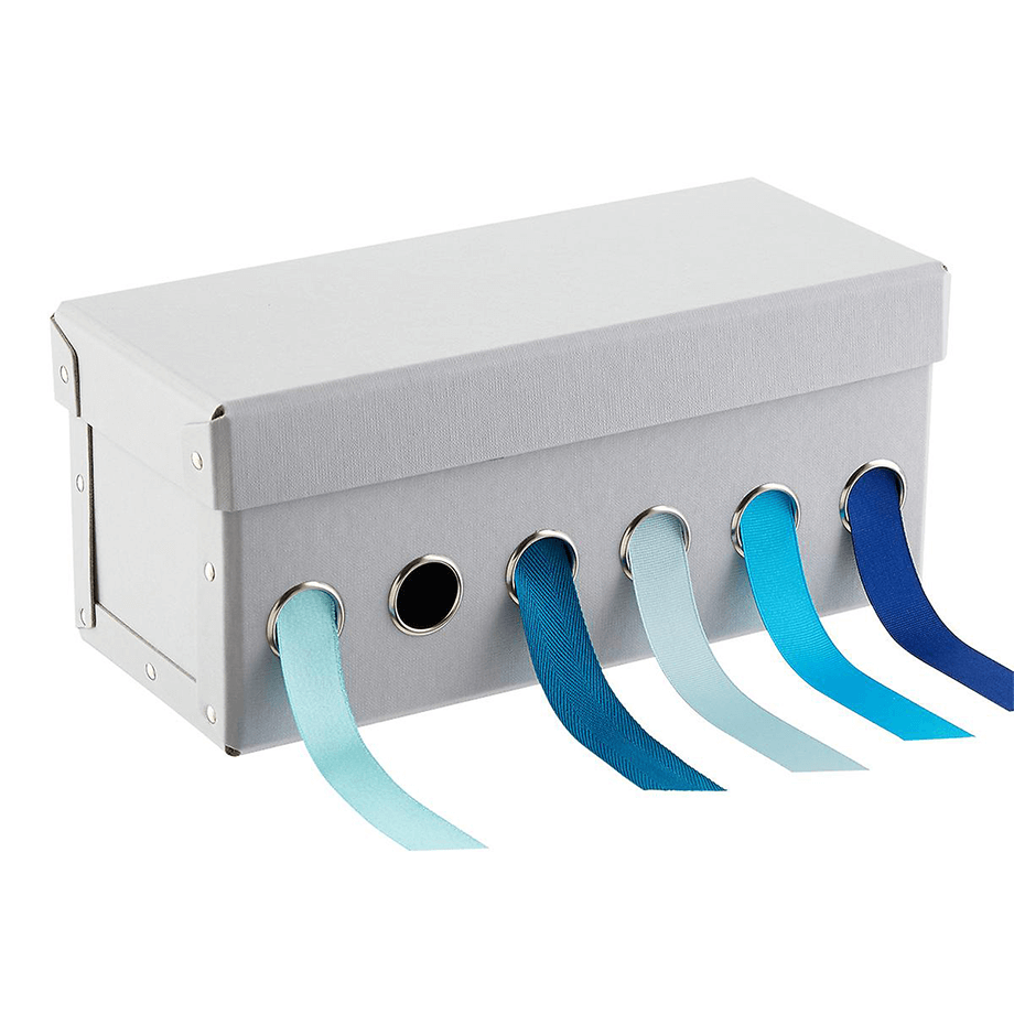 Ribbon organizer box