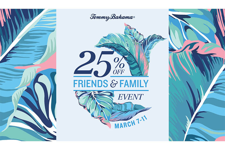 Tommy Bahama Friends \u0026 Family Event 