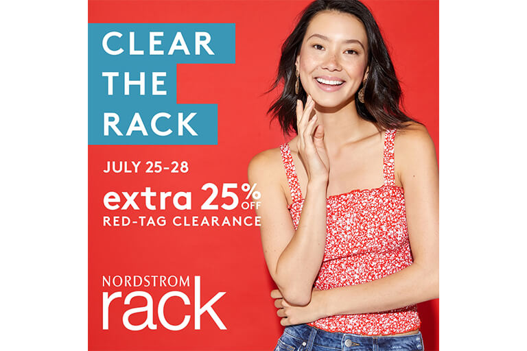 Clear the Rack, at Nordstrom Rack! The Bellevue Collection