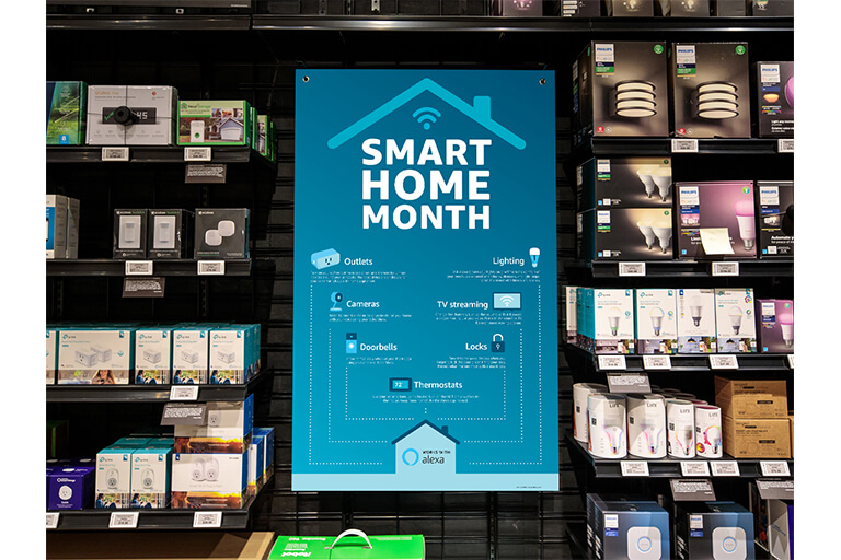 Smart Home Experts available at Amazon Books Stores The Bellevue