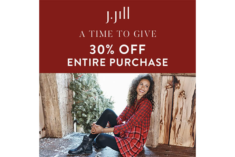 30% off* J. Jill Dresses - The Bellevue Collection