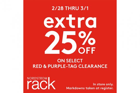 Nordstrom Rack Winter Clearance Additional Markdowns - The Bellevue Collection