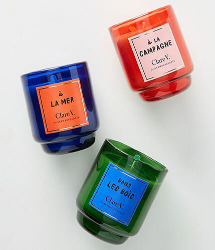 Anthropologie Clare V. Candles