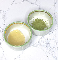 Honey and Matcha DIY Face Mask