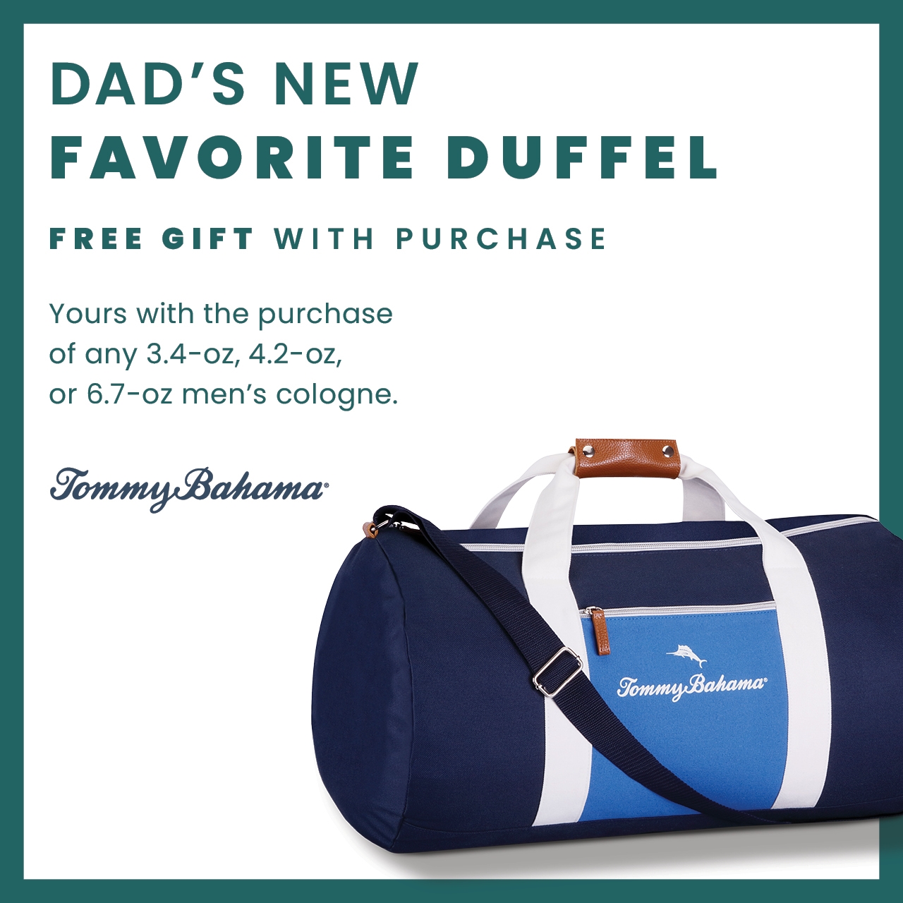 Tommy bahama duffel bag deals
