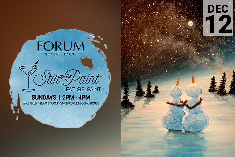 Stir Up The Paint Snowmen