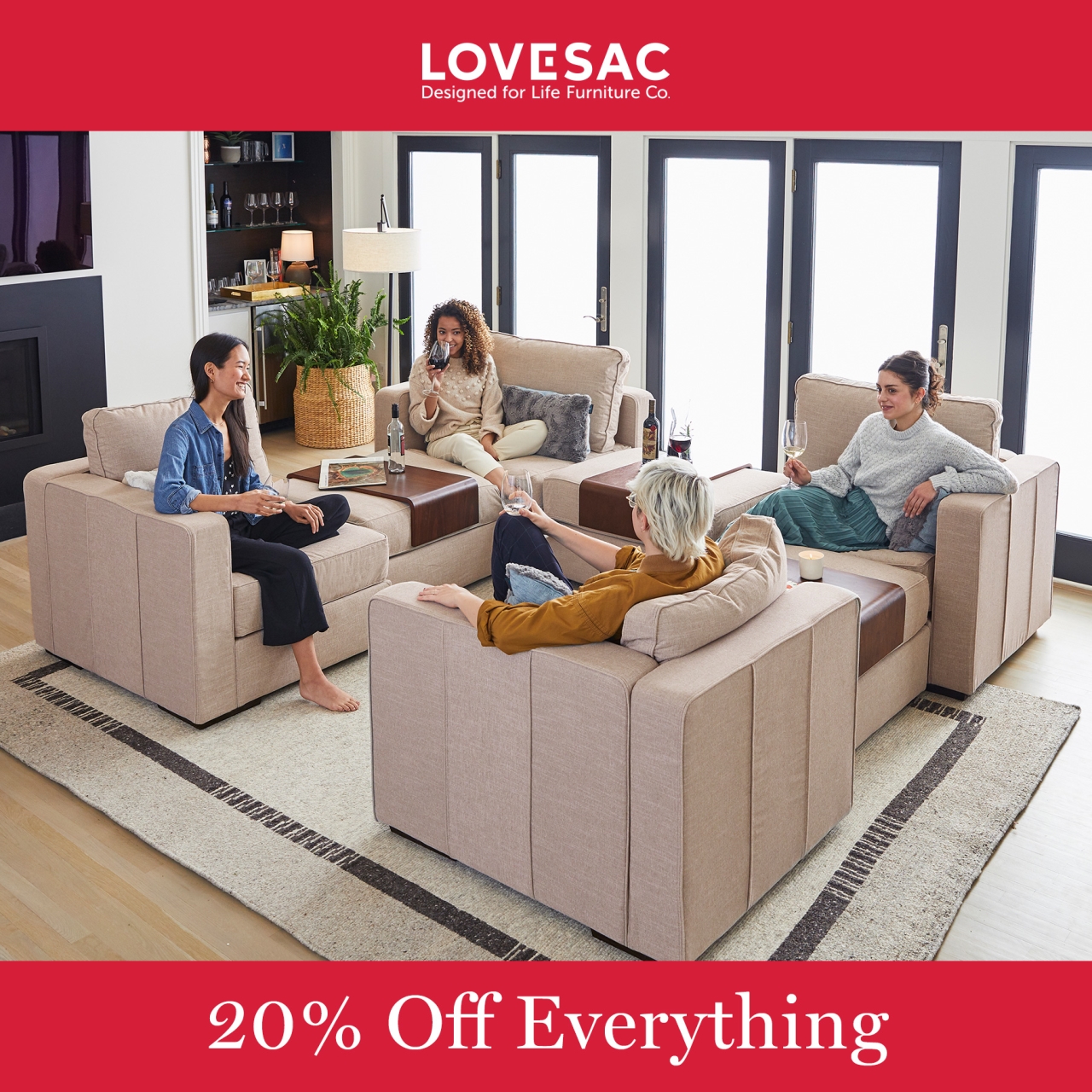 20 Off Everything At Lovesac The Bellevue Collection