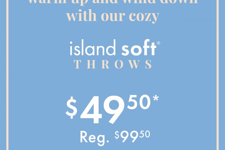 Cozy Island Soft Throws