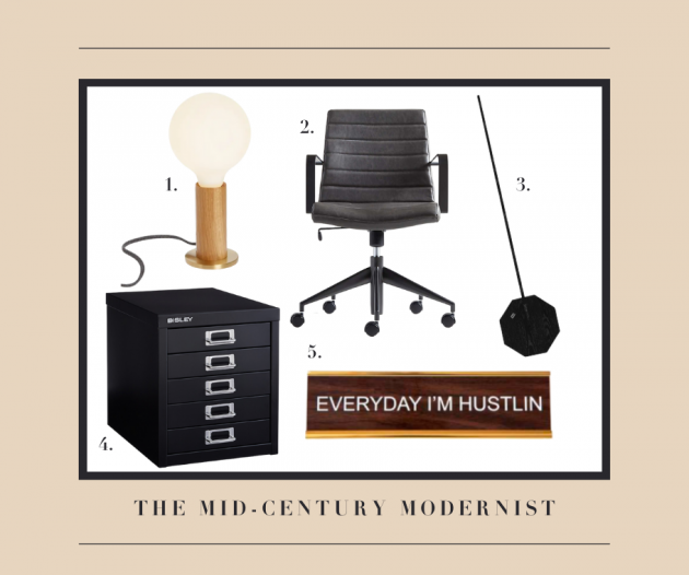 Blend retro aesthetics and modern innovation for a workspace that motivates and inspires. Clean lines, unique shapes and familiar designs complete the vibe. 