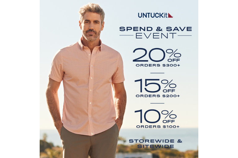 Spend & Save AT UNTUCKit - The Bellevue Collection