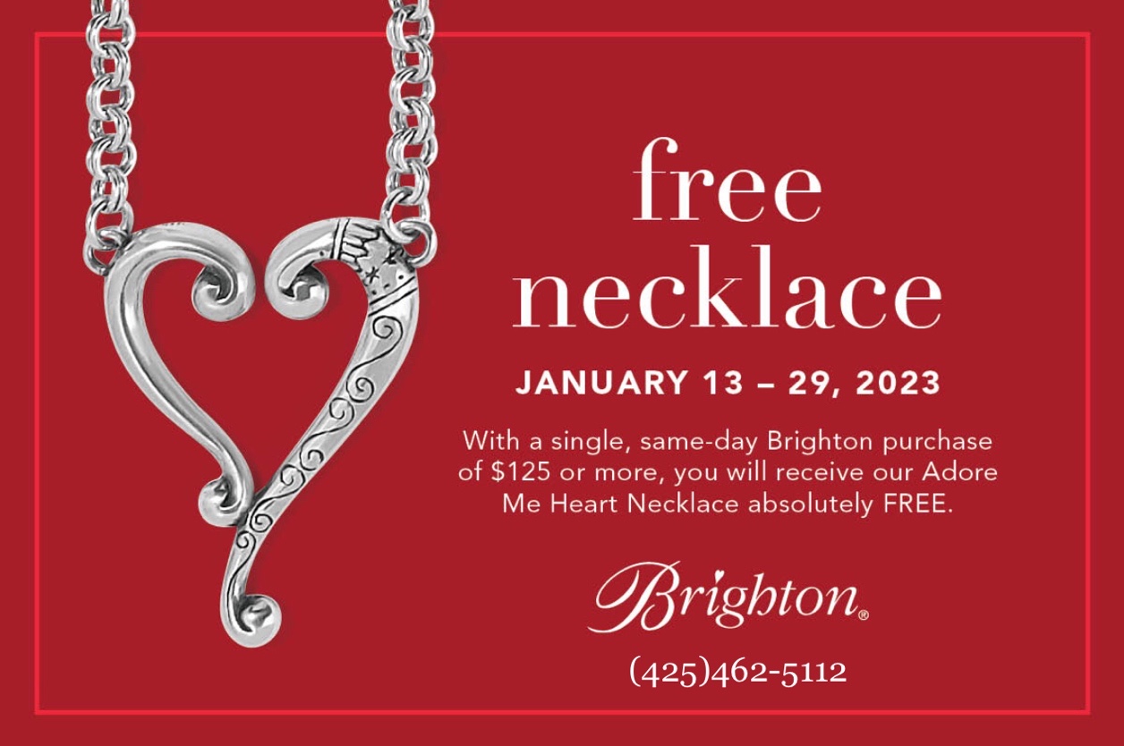 Adore Me Necklace at Brighton Collectibles The Bellevue Collection