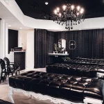 Noir Lash Lounge Interior