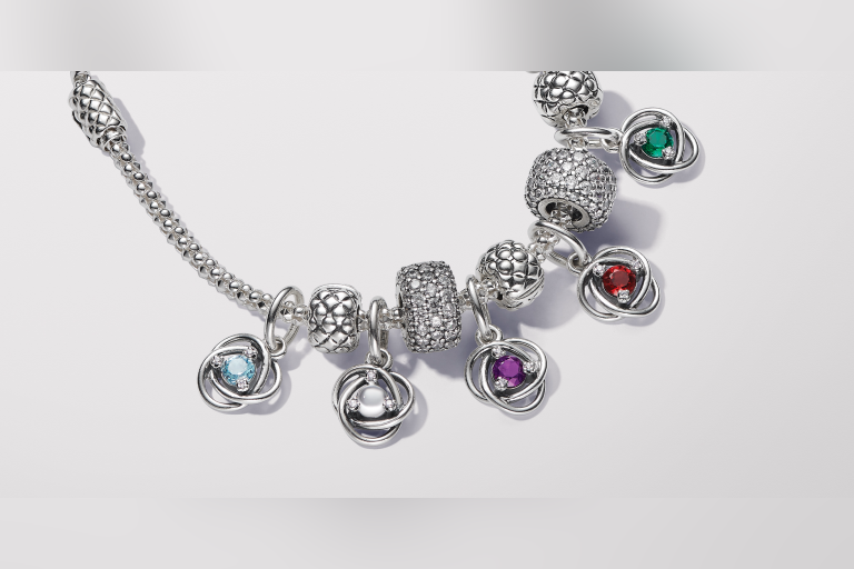 Build a beautiful bracelet stack for your favorite people with charms and jewelry inspired by birthstones.