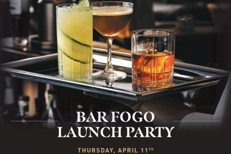 Join us for a launch of our new cocktails with a sparkling cava toast, bar bites and two drinks of your choice.