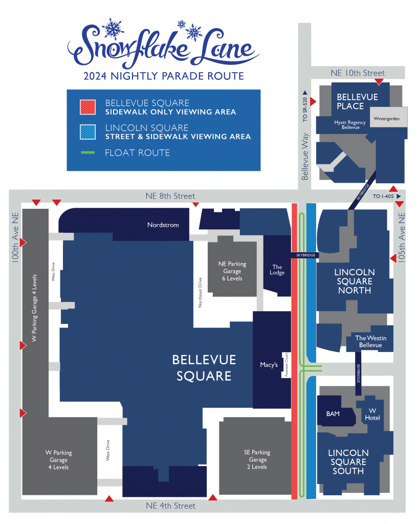 Snowflake Lane Parade Route