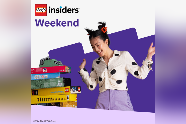 LEGO® Insiders Weekend is Coming! Member savings, double points and more, 11/23-11/24!