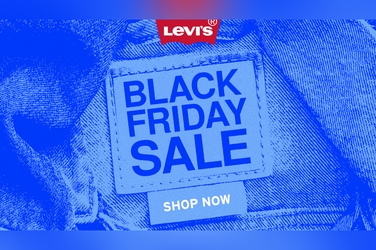 Get 40% off your entire purchase during Levi's Black Friday Sale.