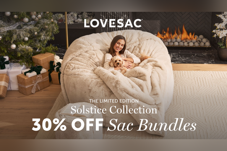 Indulge in the warm embrace of nightfall with the Lovesac Solstice collection. These luxurious Covers bring seasonal elegance and timeless comfort to any space.