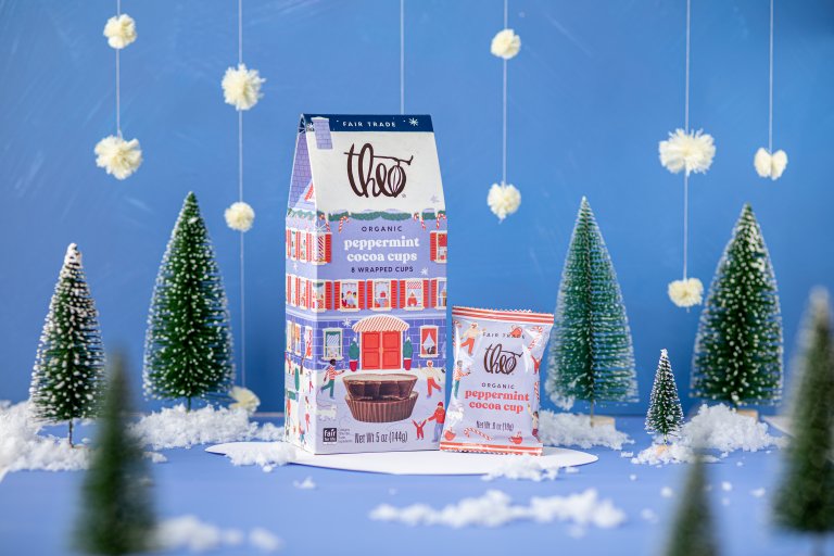 Share a cup of holiday Joy! Save 20% off our 8-piece box of Peppermint Cocoa Cups through December 24th. Plus, get a free holiday grocery tote with any purchase of $100 or more.