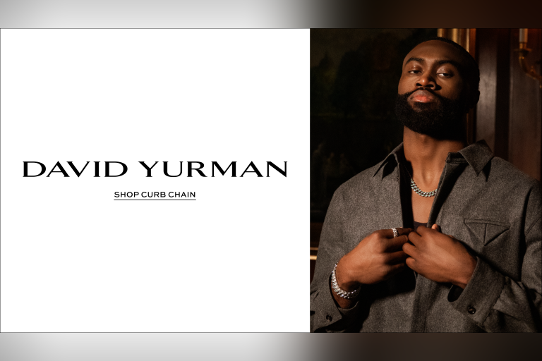 Introducing pro basketball player Jaylen Brown in Curb Chain. The most elevated expression of David Yurman chain links.