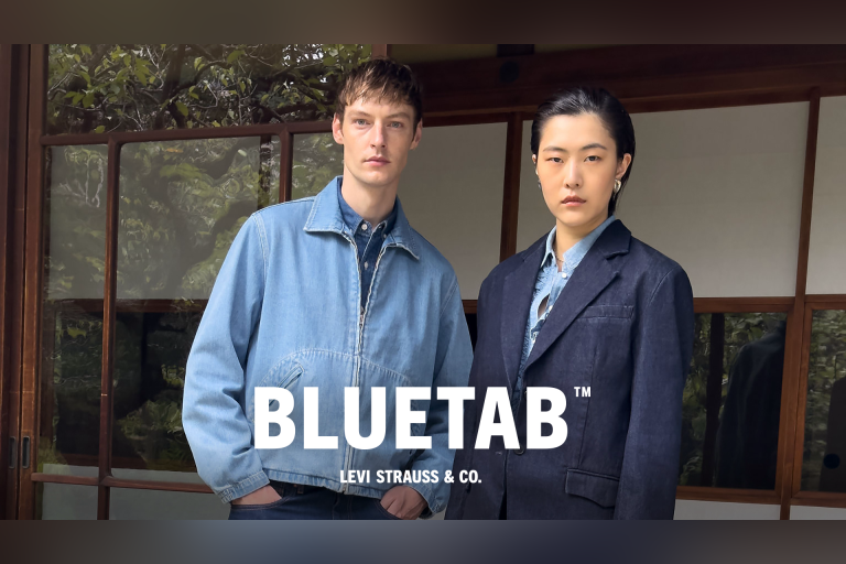 An elevated expression of denim, Blue Tab™ is distinguished by strong, structural silhouettes crafted entirely from premium Japanese denim.