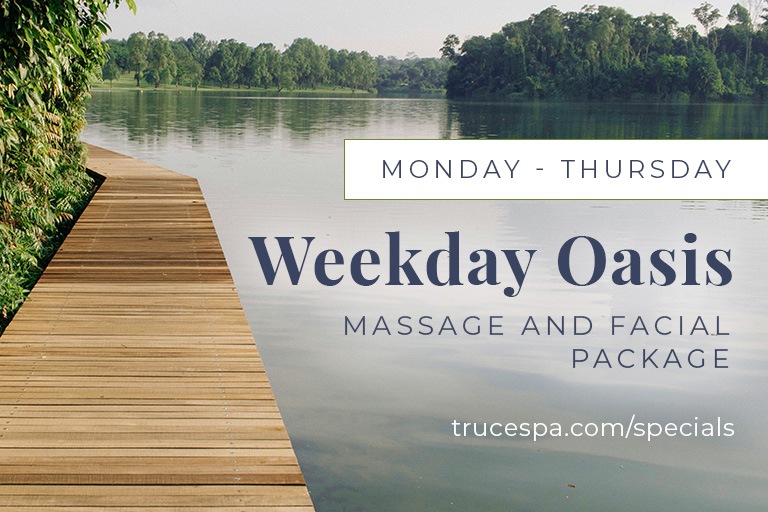 Escape to your own oasis—no plane ticket required. Enjoy the perfect midweek reset with any 60-minute massage plus a 60-minute customized facial, bundled for total mind-body renewal!