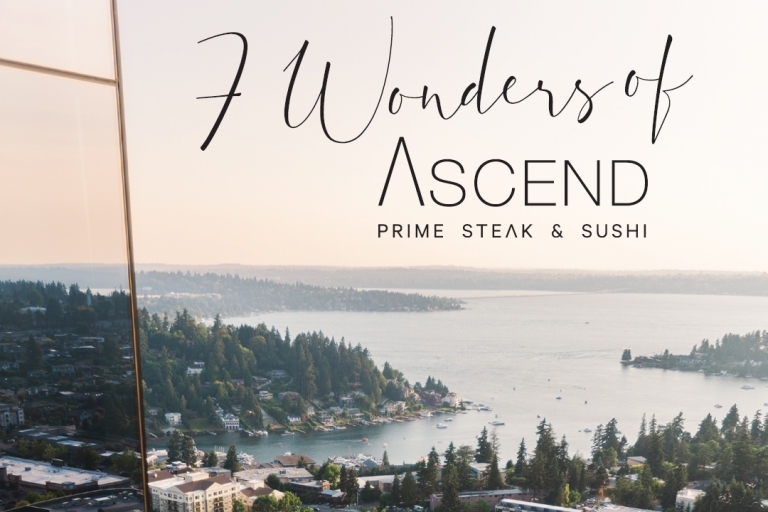 Celebrate the Fourth of July at Ascend Prime’s 7 Wonders rooftop event. Enjoy 20+ culinary stations, craft cocktails, live music, and unmatched views of the 10:05pm Bellevue fireworks.