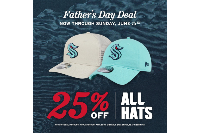 25% off of ALL hats