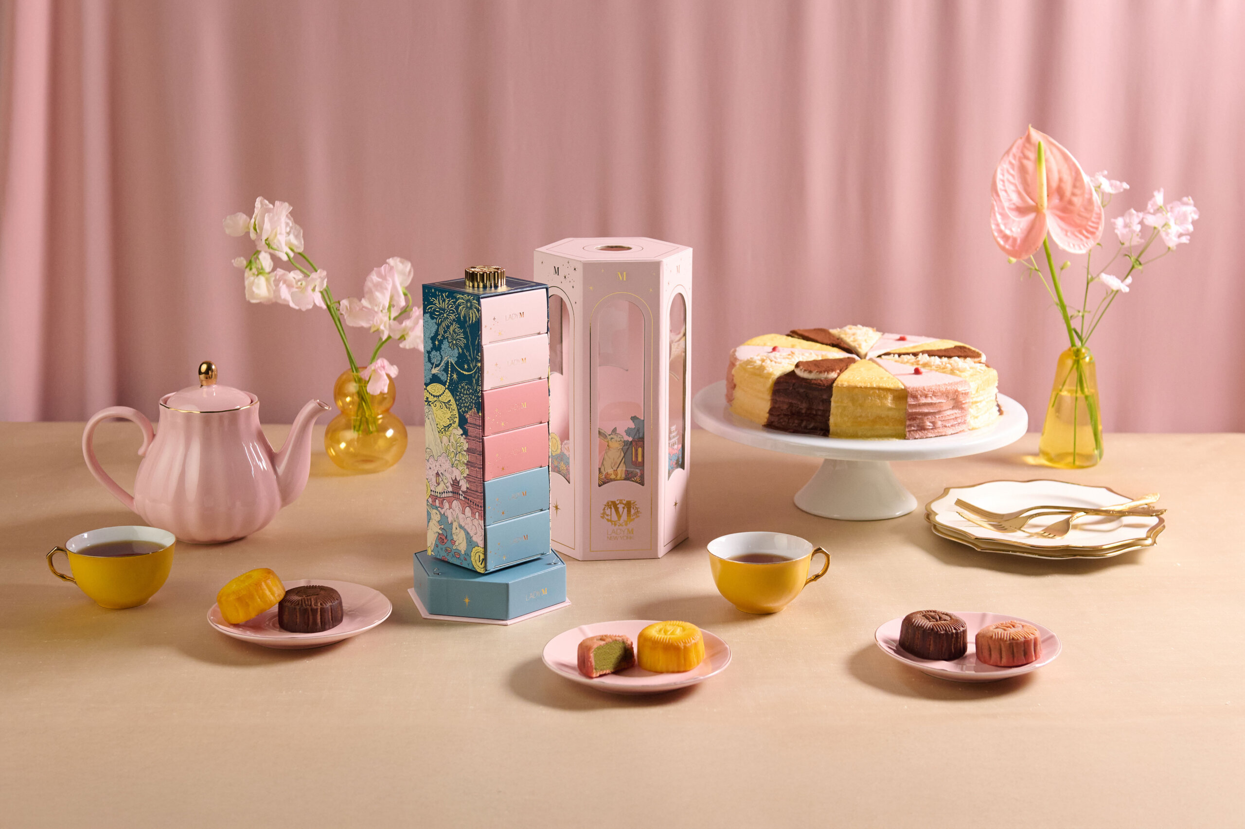 Jade Rabbit Lantern Gift Set - The Bellevue Collection