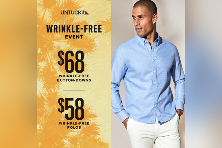 $68 shirts, $58 polos