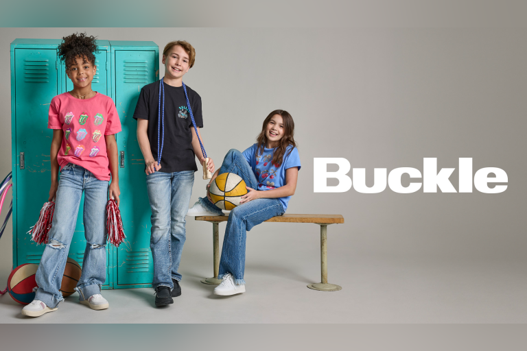 Get them ready for their best year ever with a new Buckle wardrobe full of must-have denim and casual cool essentials for girls and boys.