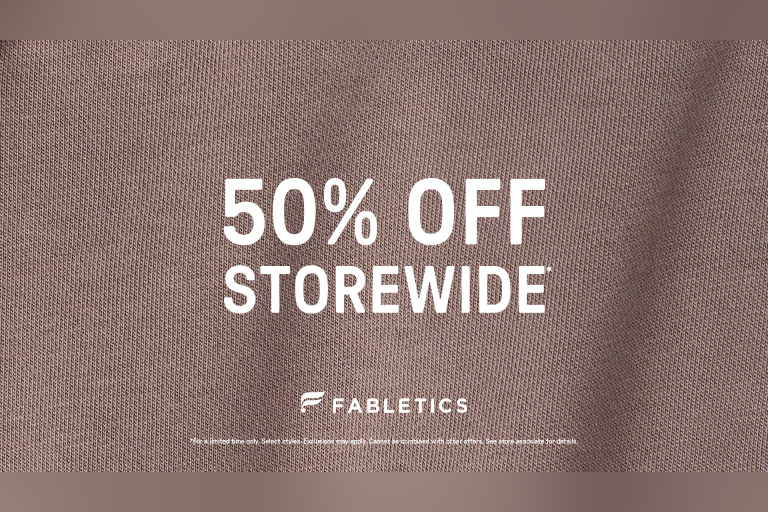 Beat the chill when you take 50% off fall layers* at Fabletics. Offer ends 09.19. Lock in your fall capsule now. For a limited time only.