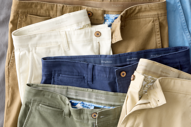 The best pant, made better—and now on a special offer! Buy one get one 50% off the new Boracay® Island Chino, only at Tommy Bahama.