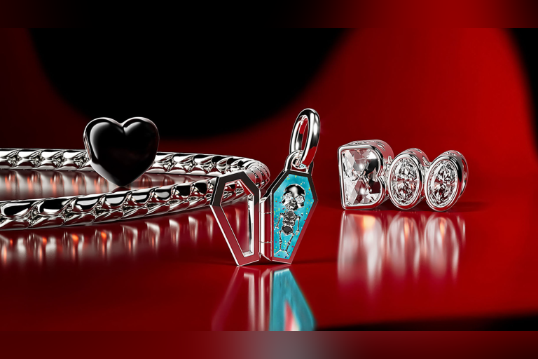 This Halloween, elevate the eerie. Add a hauntingly beautiful twist to your look with new charms that shimmer in the moonlight and stir the imagination.