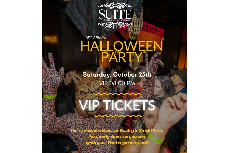 Are you prepared to experience the extravagant side of horror? Suite’s 15th Annual Halloween Bash!!