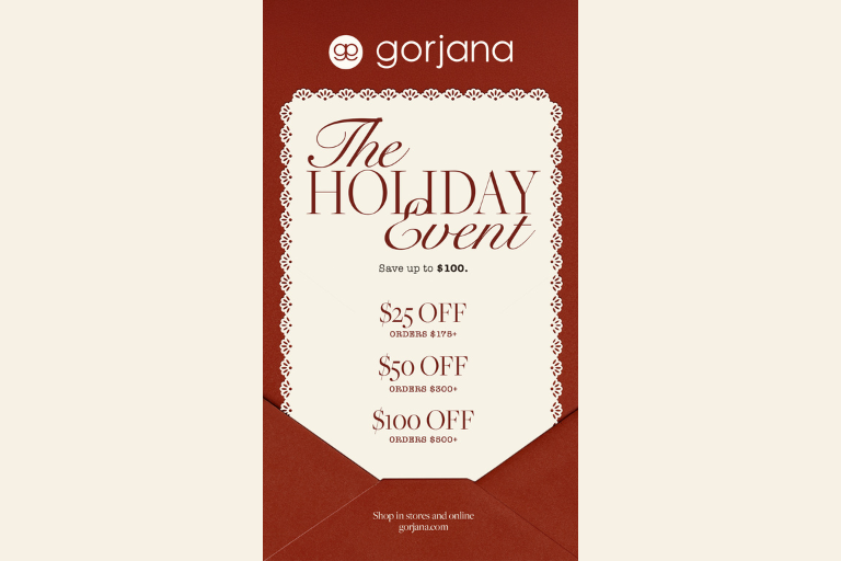 We only do this once a year - save up to $100. The Holiday Event is here. Save up to $100. 