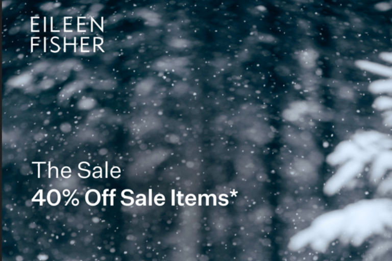 40% Off Sale Items.* Join us to shop 40% off sale items,* December 26 – January 4, 2026. *Some exclusions may apply. See a store associate for details.