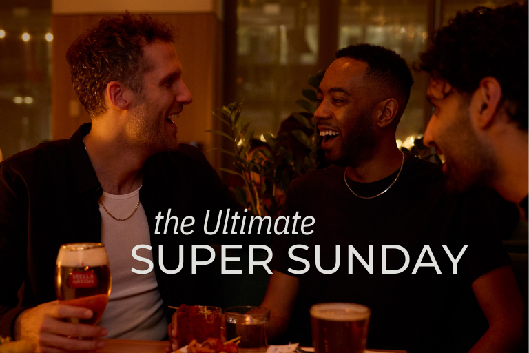 The biggest game deserves the best vibes and drinks.