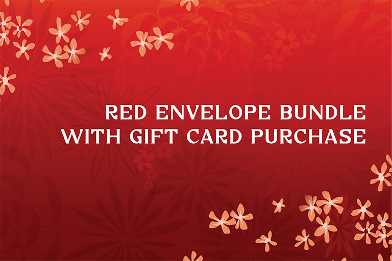 Red Envelope Bundle with Gift Card Purchase