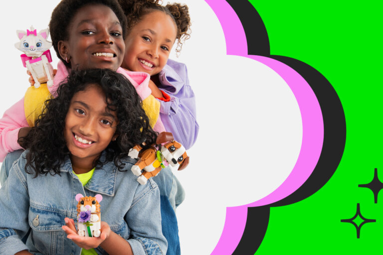 We’re celebrating the bond a girl can build with her animal best friend with in-store play experiences, building events, animal-themed give aways, the “wildest” assortment of LEGO® Animals sets and more!