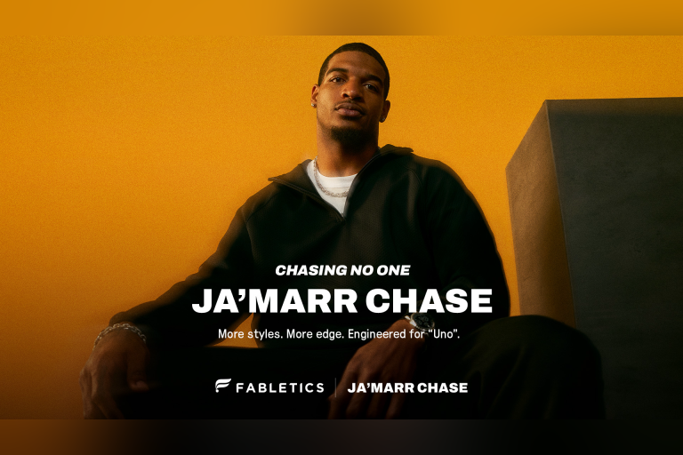 Ja’Marr Chase is back with new additions to his Fabletics collection, including all-new GridTech. Come in, test the gear, grab your size, and be first on the new drop before it goes.