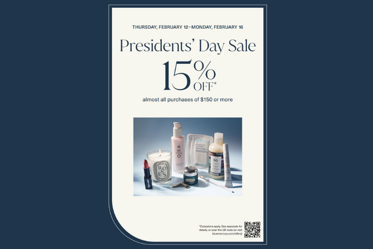 Receive 15% off almost all purchases of $150+.