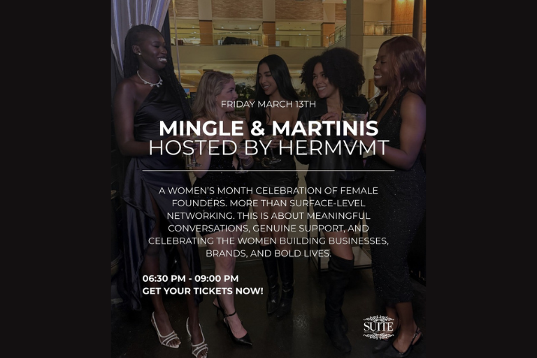 In honor of Women's Month & International Women’s Day, we’re bringing ambitious women together for an evening designed to celebrate female entrepreneurship, connection, and community!