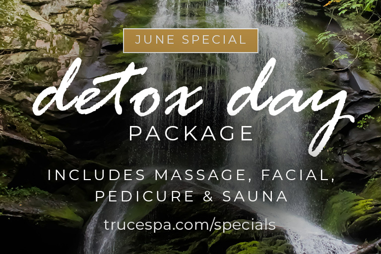 June is the perfect time to reset, and TRUCE Spa's Detox Day Package gives you three hours to do exactly that.