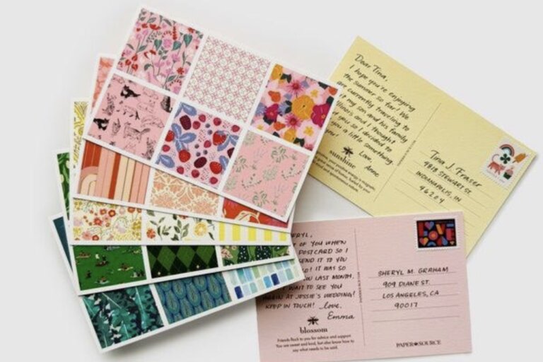 Exclusive Gift with Purchase: Customers get a limited edition postcard set when they spend $35 or more!