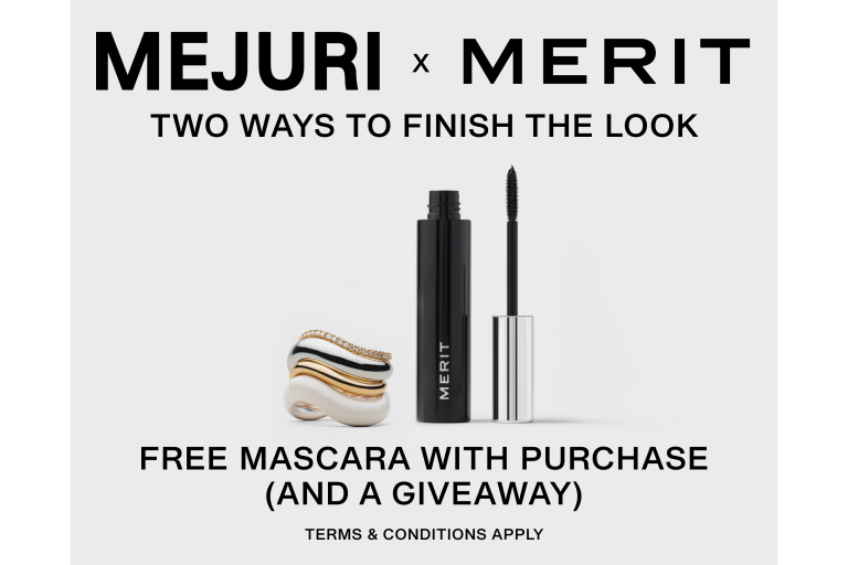 Two ways to finish the look: Free Mascara with Purchase