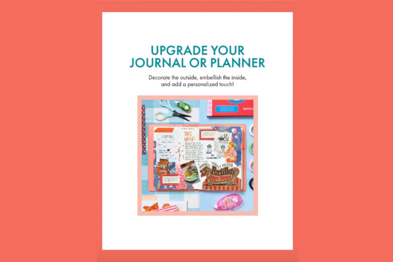 Put pen to paper at our Creative Space and upgrade your planner or journal! Embellish the cover with hand lettering, washi, & stickers!