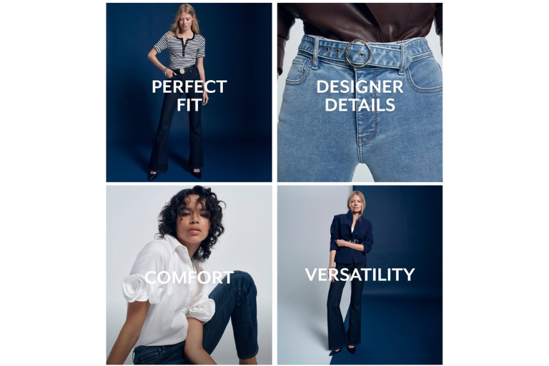 All denim $89 at White House Black Market.