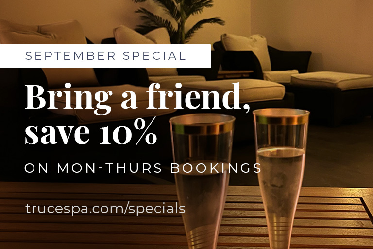 TRUCE Spa September Promo Event